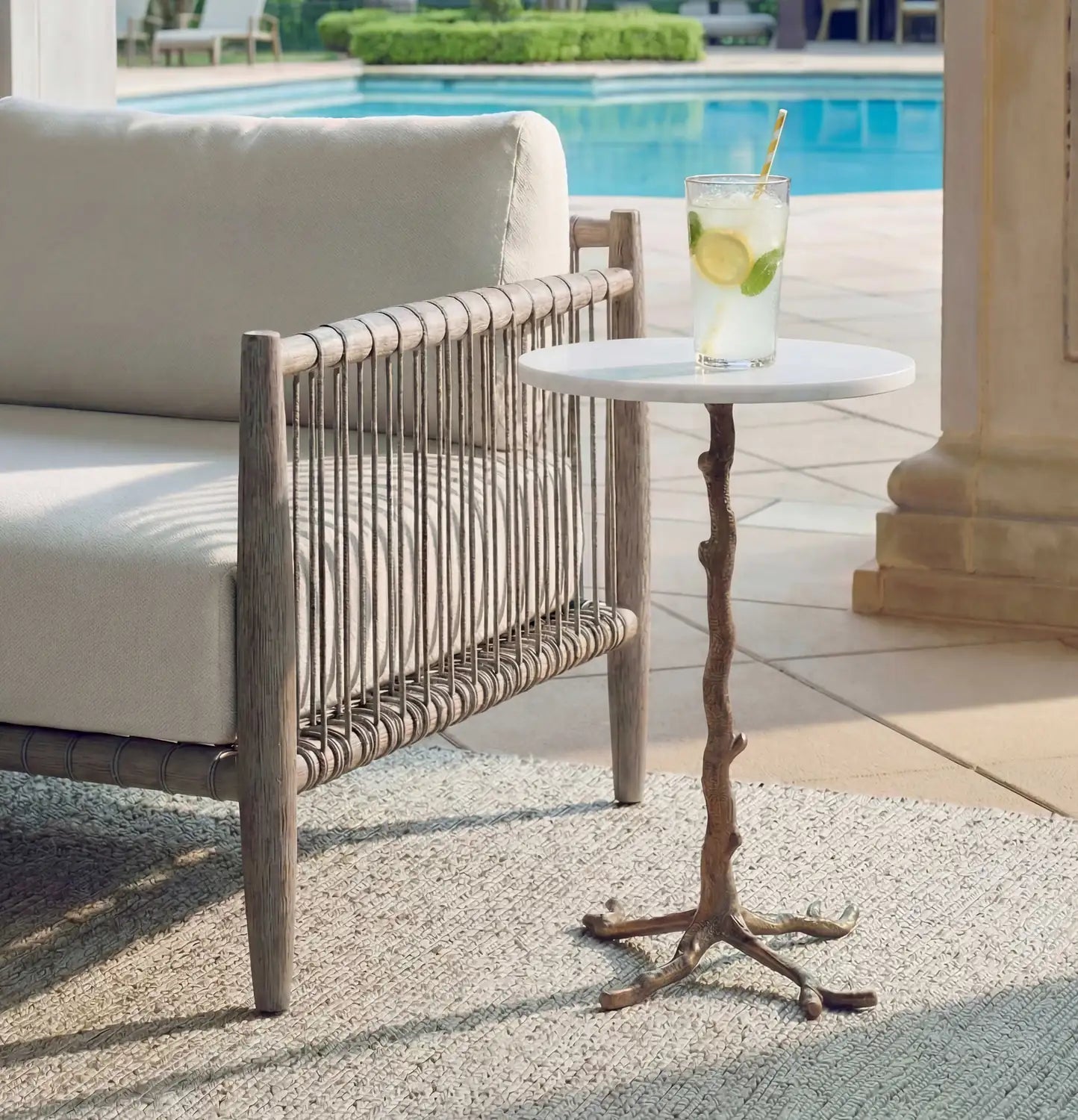 UTTERMOST Calais Accent Table - Decorative Accents