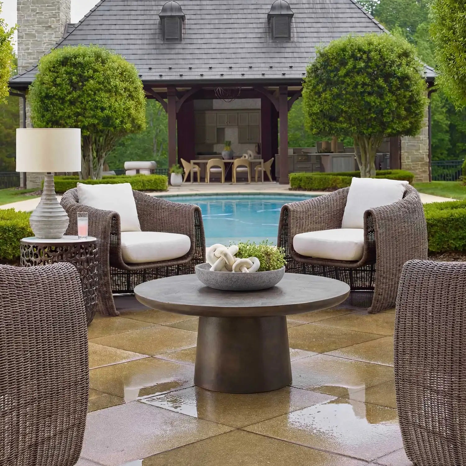 UTTERMOST Madrone Indoor-Outdoor Coffee Table - Decorative Accents