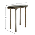 UTTERMOST Ata Oval Accent Table - Decorative Accents