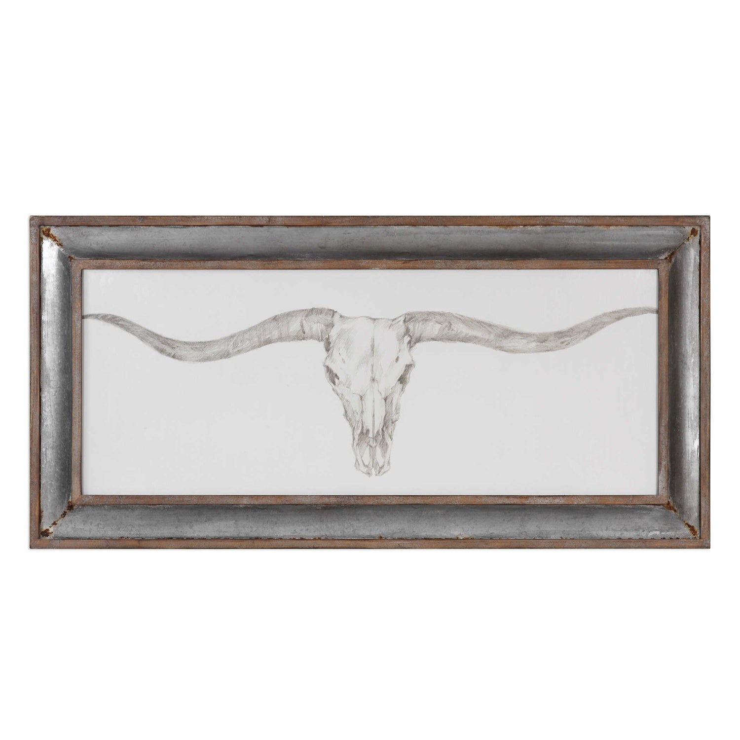 UTTERMOST Western Skull Mount Print - Art