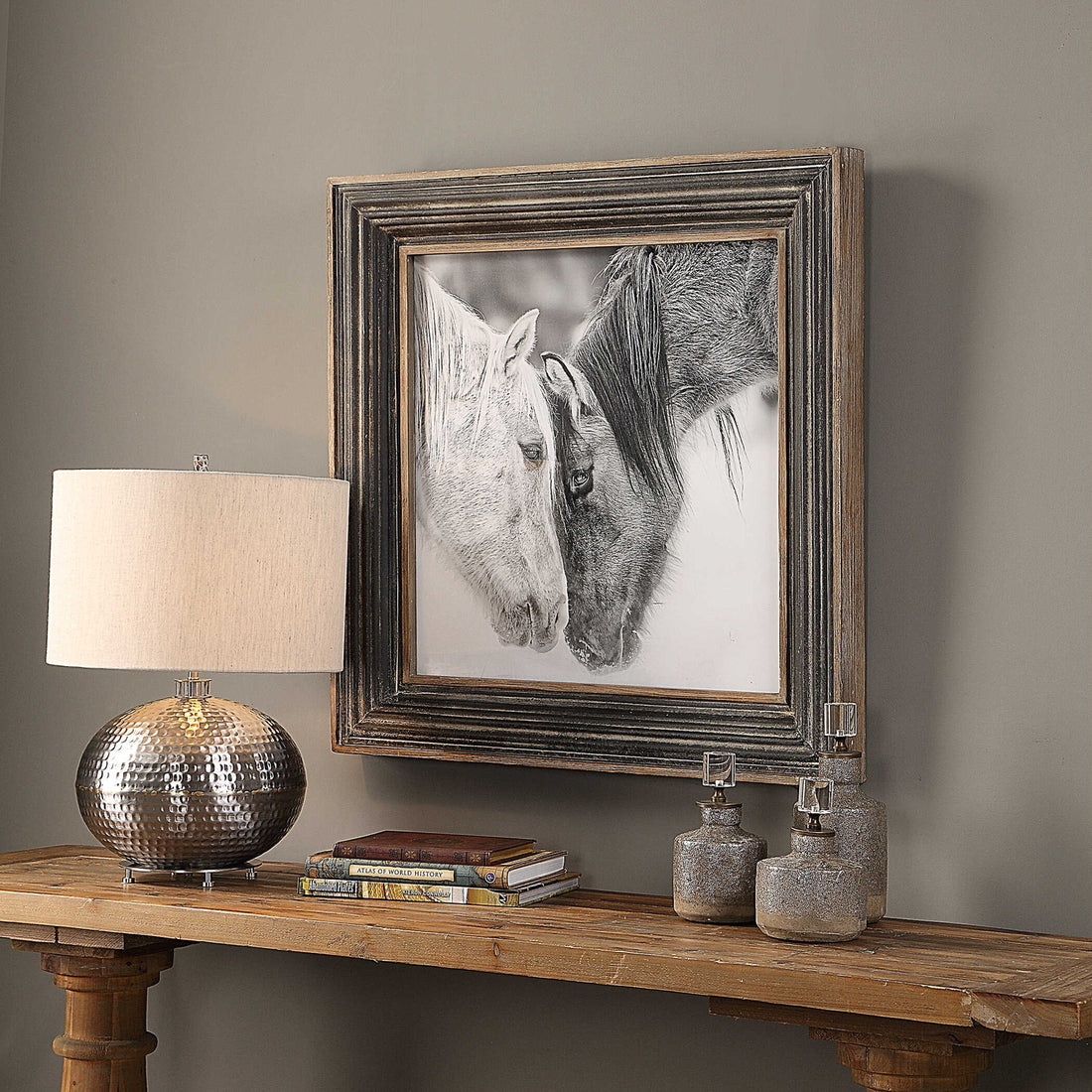 UTTERMOST Custom And Horses Print - Art