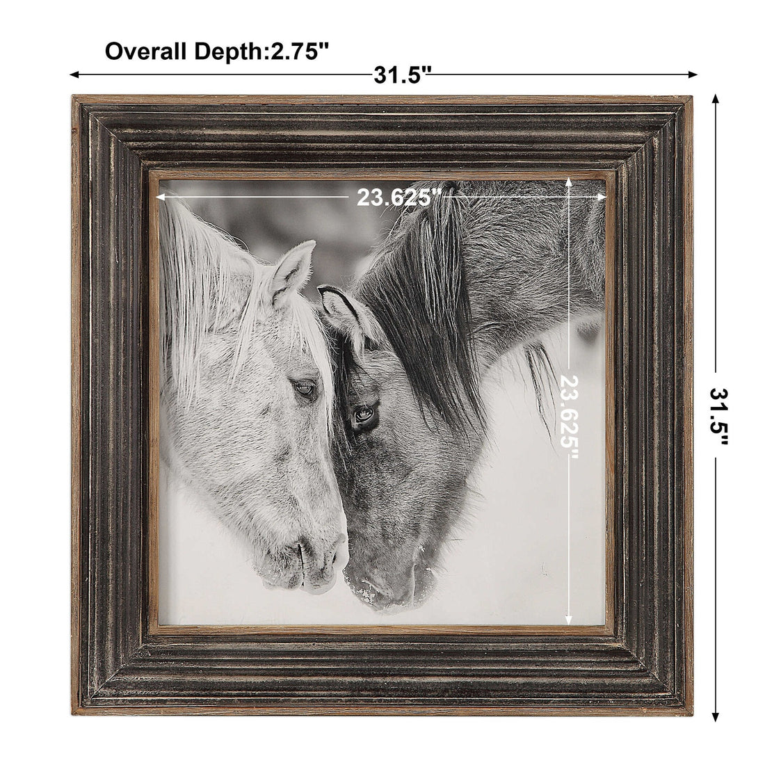UTTERMOST CUSTOM AND HORSES PRINT - Art
