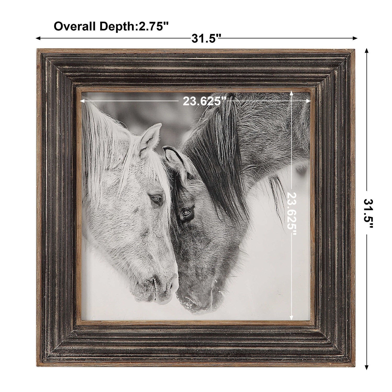UTTERMOST CUSTOM AND HORSES PRINT - Art