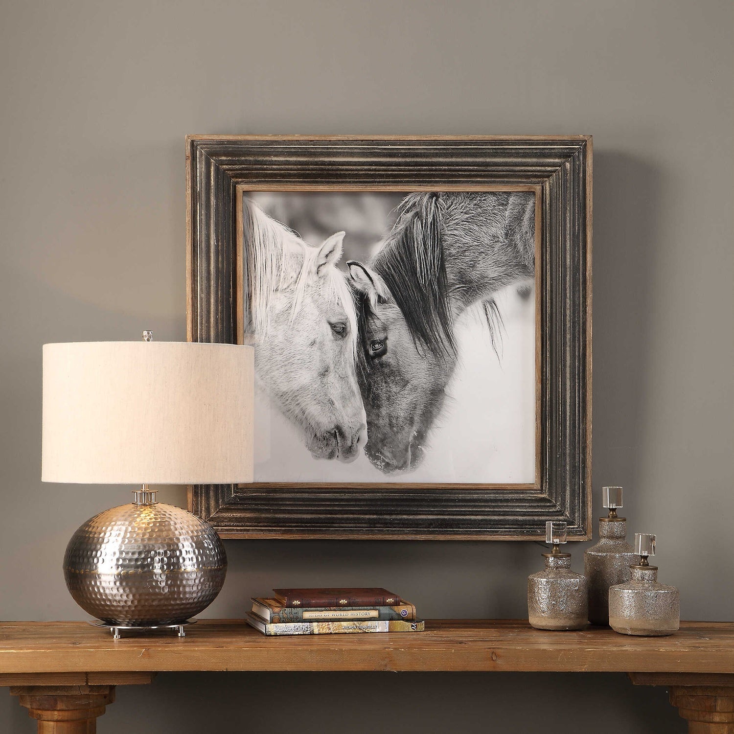UTTERMOST CUSTOM AND HORSES PRINT - Art