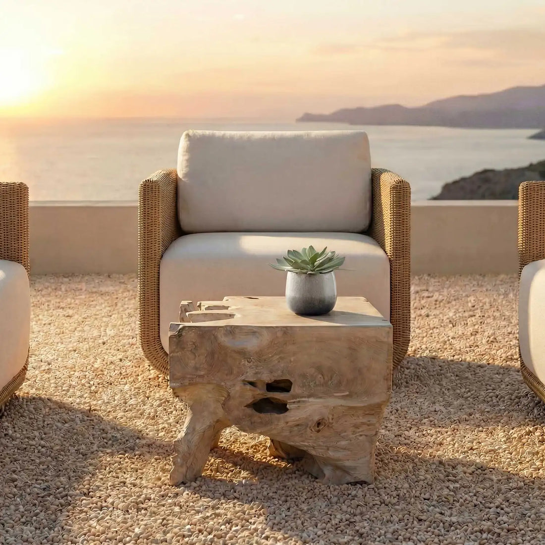 UTTERMOST Deguara Indoor-Outdoor Coffee Table - Decorative Accents