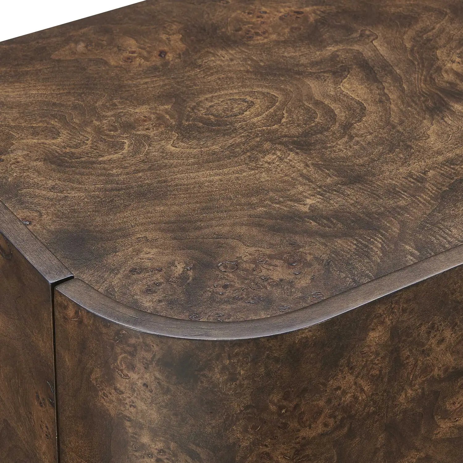 UTTERMOST Melbourne Mappa Burl 4 Door Cabinet - Decorative Accents