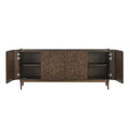 UTTERMOST Melbourne Mappa Burl 4 Door Cabinet - Decorative Accents