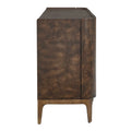 UTTERMOST Melbourne Mappa Burl 4 Door Cabinet - Decorative Accents