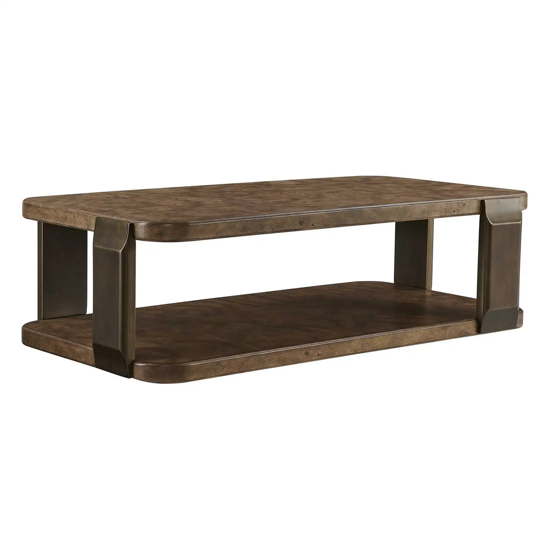 UTTERMOST Vance Mappa Burl Coffee Table - Decorative Accents