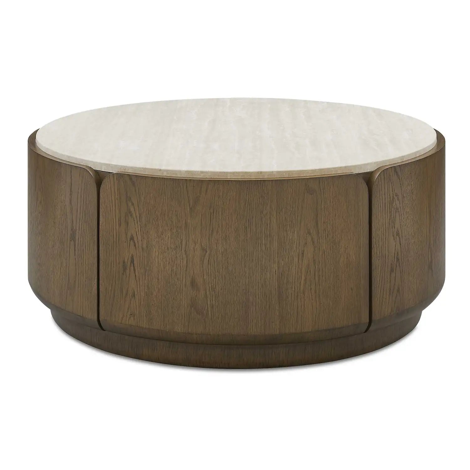 UTTERMOST Tindall Travertine Coffee Table - Decorative Accents