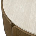 UTTERMOST Tindall Travertine Coffee Table - Decorative Accents
