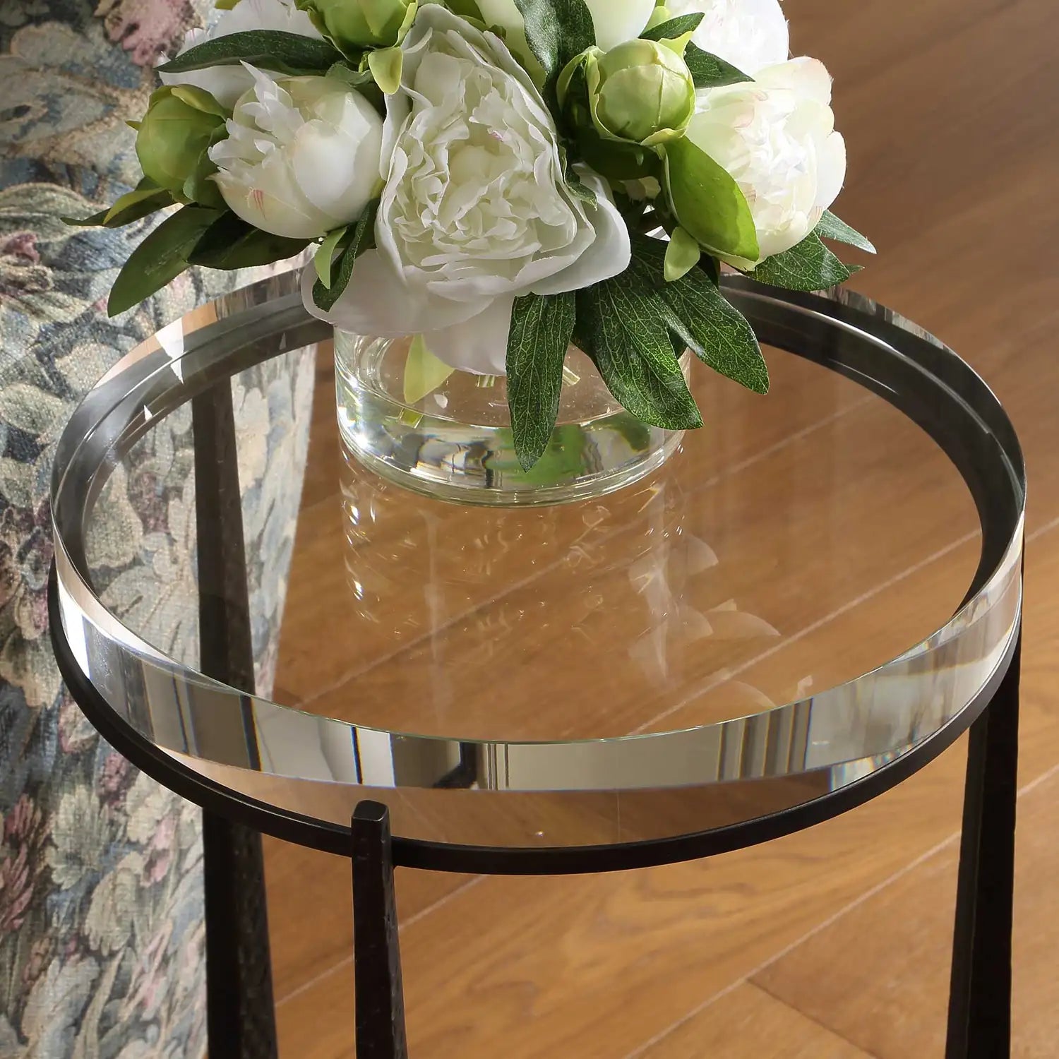 UTTERMOST Midas Accent Table - Side