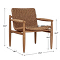 UTTERMOST Sumba Flax Outdoor Lounge Chair - Decorative Accents