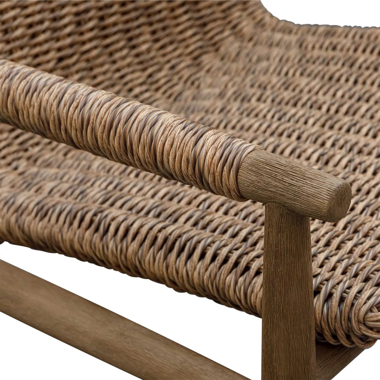 UTTERMOST SUMBA FLAX OUTDOOR LOUNGE CHAIR - Decorative Accents