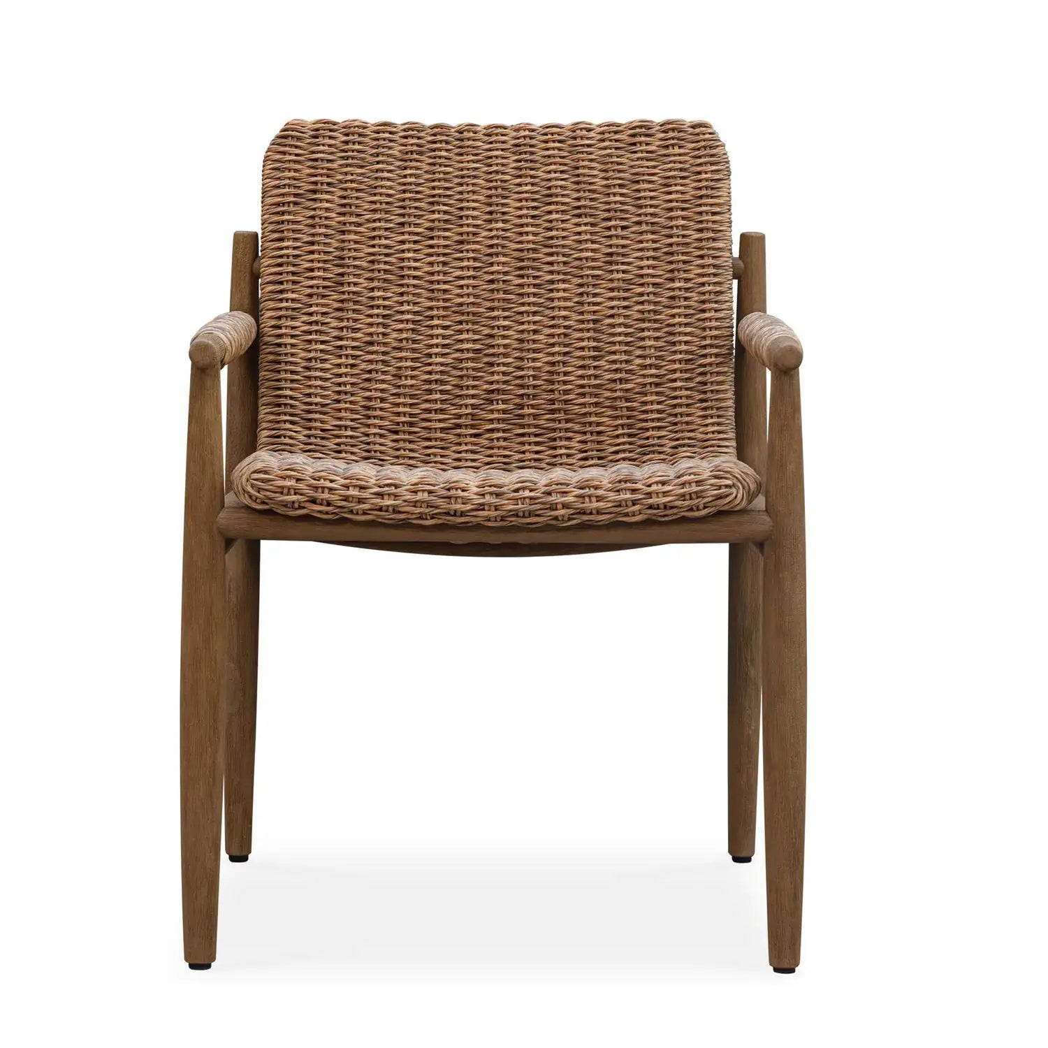 UTTERMOST Sumba Flax Outdoor Dining Chair - Decorative Accents