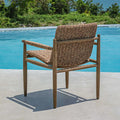 UTTERMOST Sumba Flax Outdoor Dining Chair - Decorative Accents