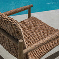 UTTERMOST Sumba Flax Outdoor Dining Chair - Decorative Accents