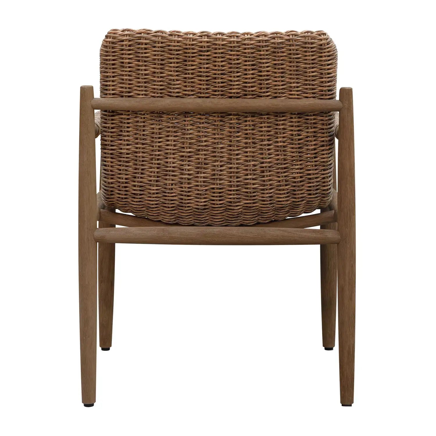 UTTERMOST Sumba Flax Outdoor Dining Chair - Decorative Accents