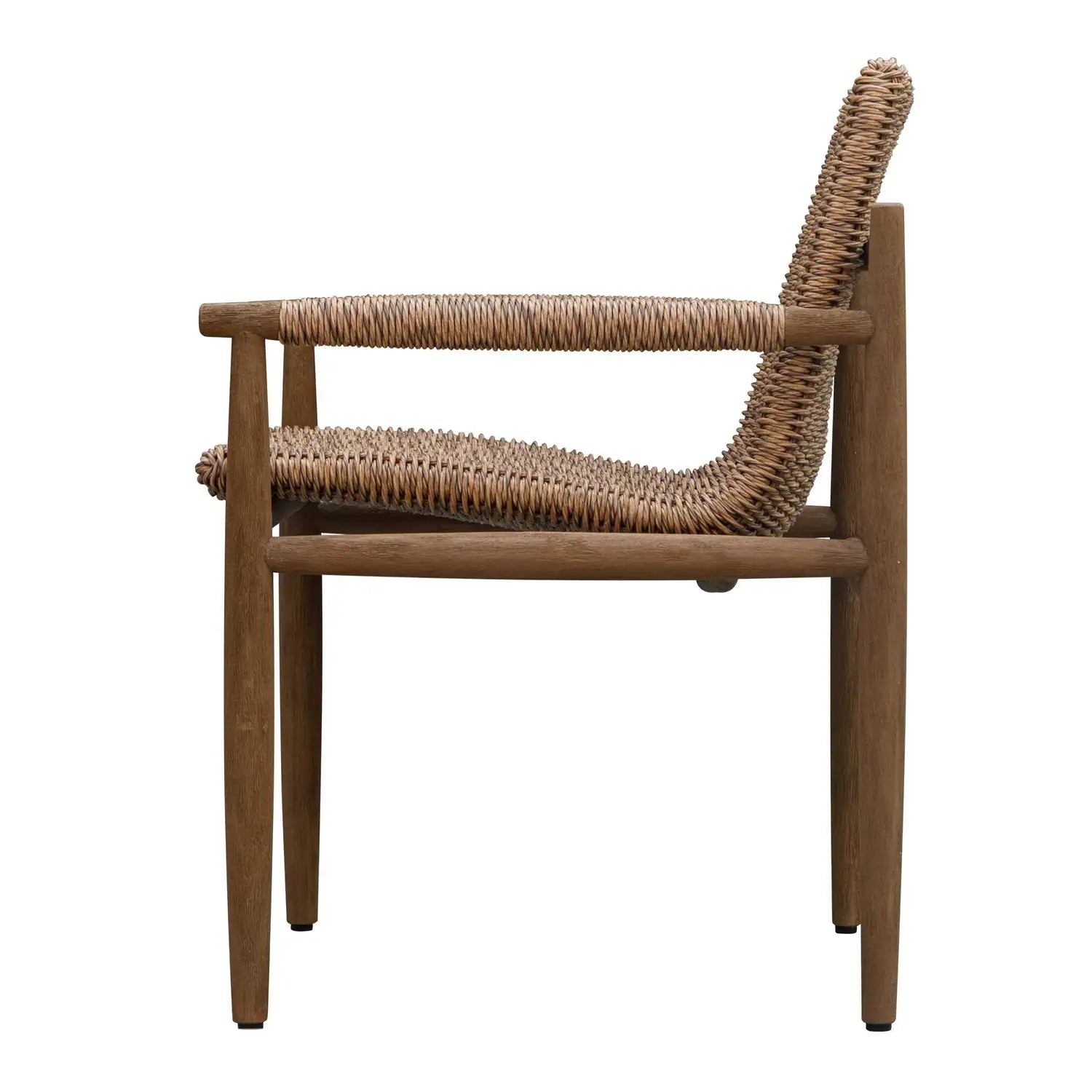 UTTERMOST Sumba Flax Outdoor Dining Chair - Decorative Accents