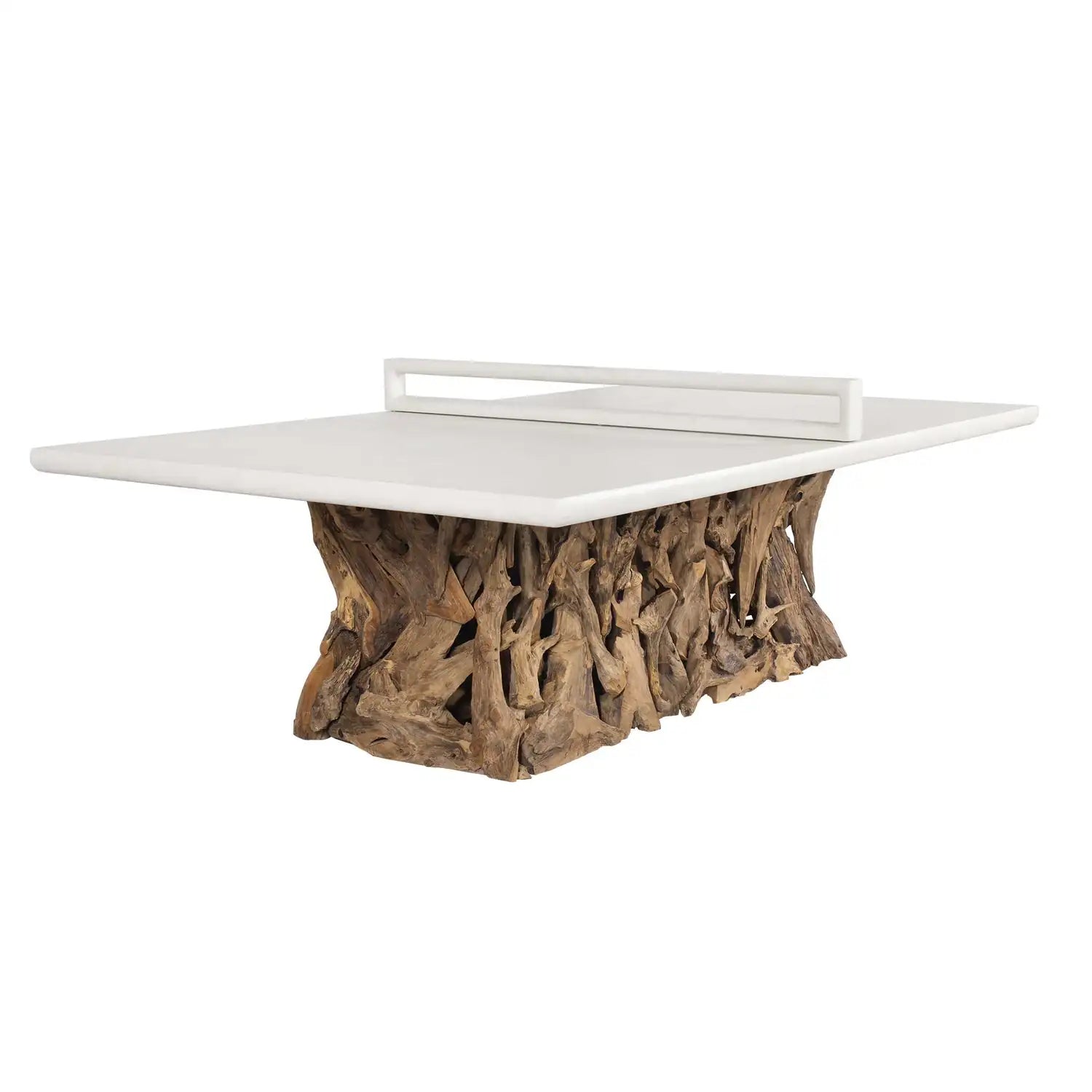 UTTERMOST Stonewood Indoor-Outdoor Ping-Pong Dining Table - Decorative Accents