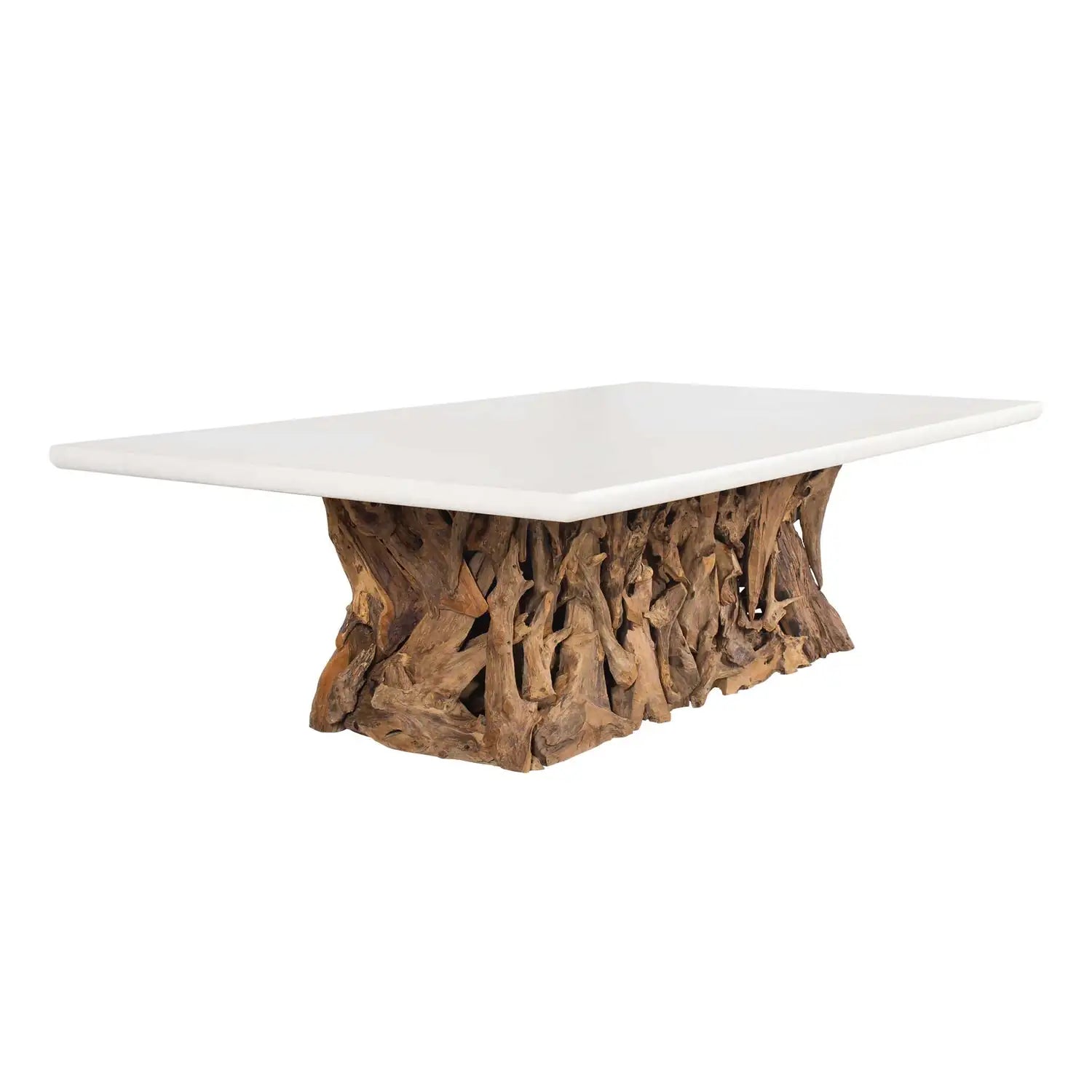 UTTERMOST Stonewood Indoor-Outdoor Ping-Pong Dining Table - Decorative Accents