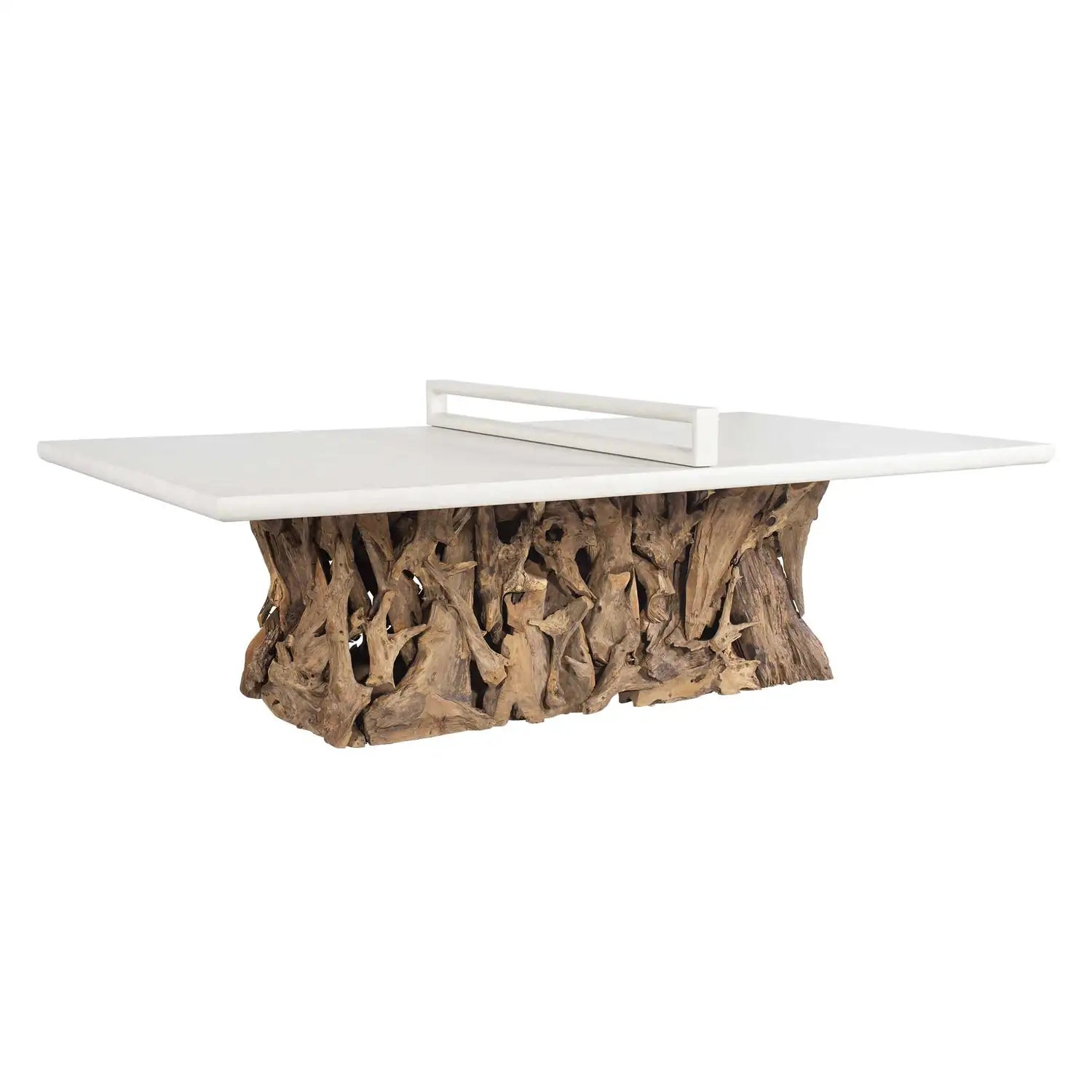 UTTERMOST Stonewood Indoor-Outdoor Ping-Pong Dining Table - Decorative Accents