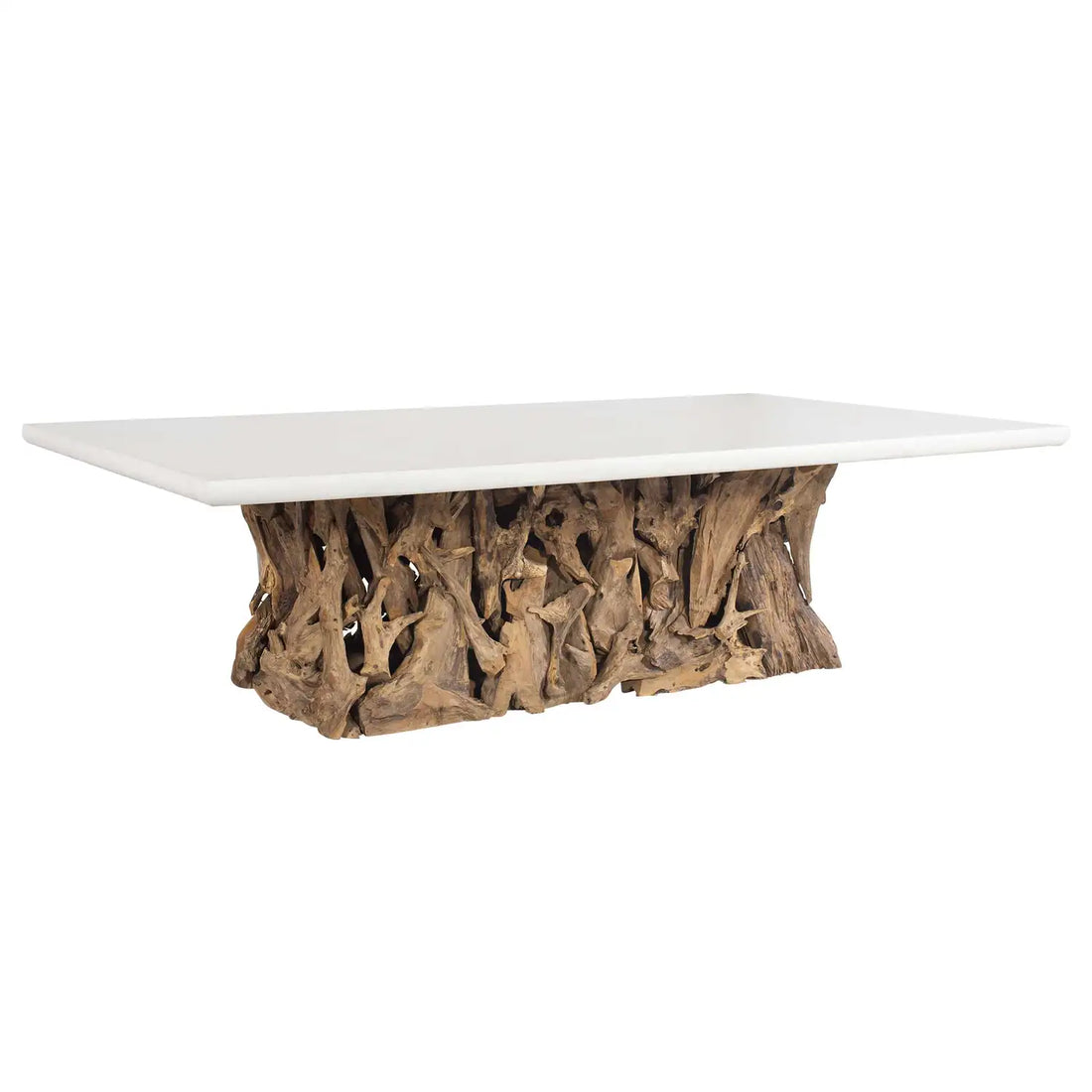 UTTERMOST Stonewood Indoor-Outdoor Ping-Pong Dining Table - Decorative Accents