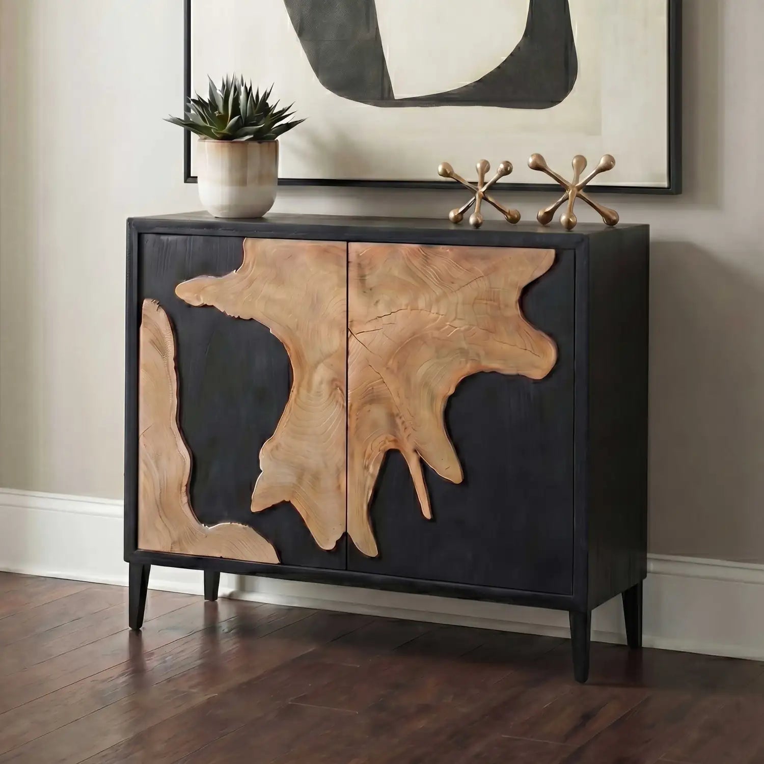 UTTERMOST Andrei Root 2 Door Cabinet - Decorative Accents