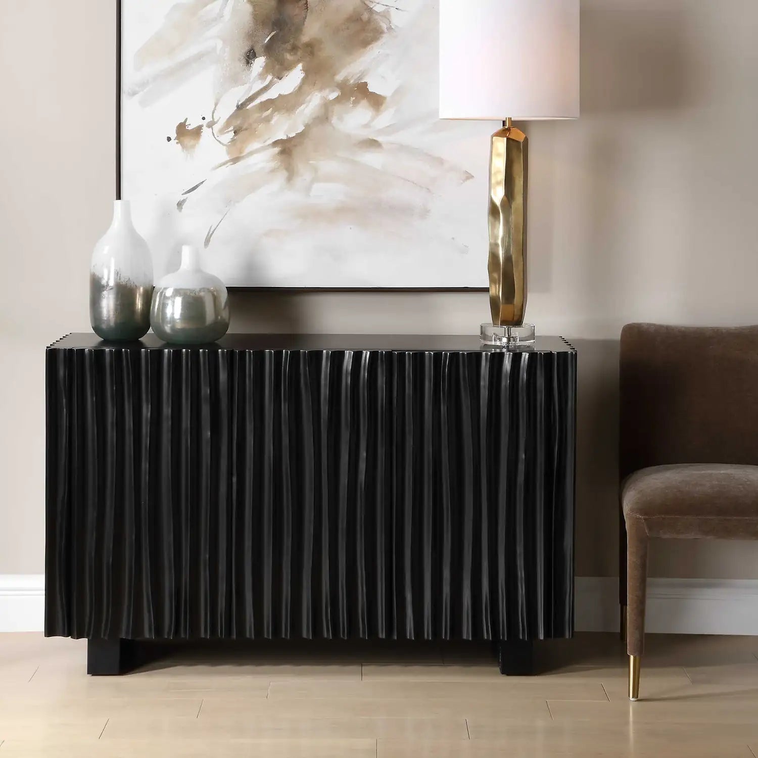 UTTERMOST Mercado 3 Door Cabinet - Decorative Accents