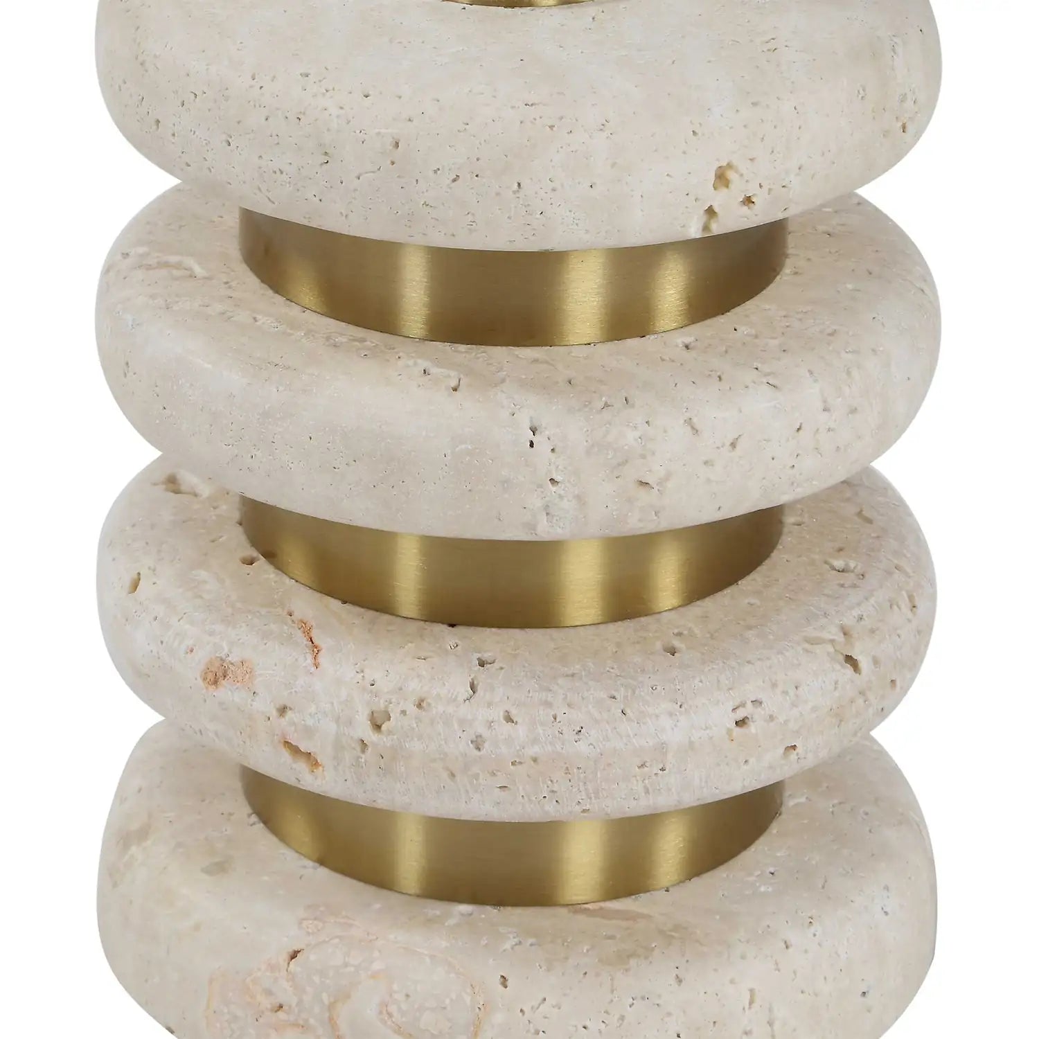 UTTERMOST Adames Travertine Drink Table - Decorative Accents
