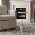 UTTERMOST Lana Scalloped Drink Table - Decorative Accents