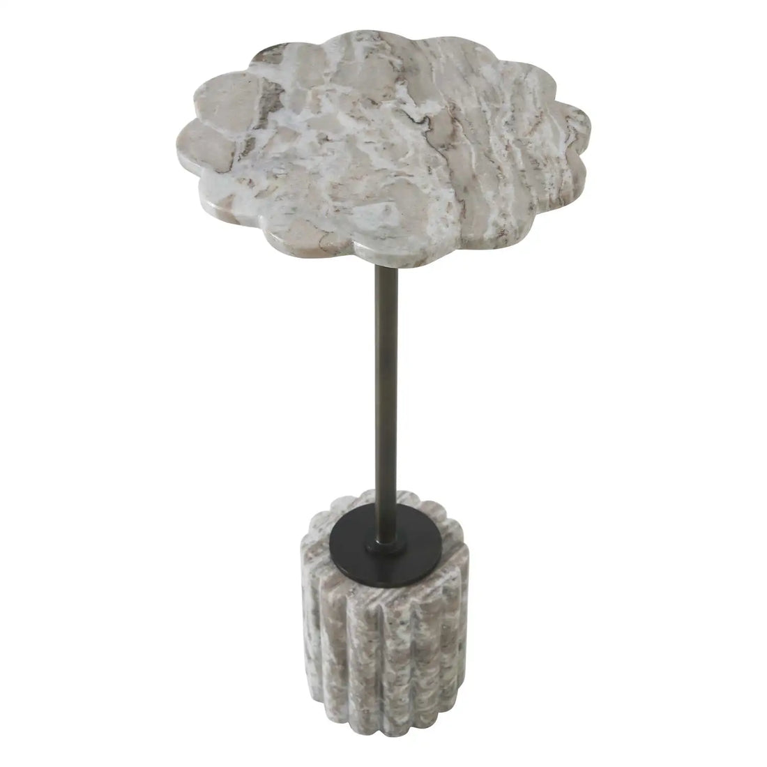 UTTERMOST Lana Scalloped Drink Table - Decorative Accents