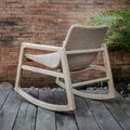 UTTERMOST Sumba Outdoor Wicker Rocking Chair - Decorative Accents