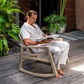 UTTERMOST Sumba Outdoor Wicker Rocking Chair - Decorative Accents