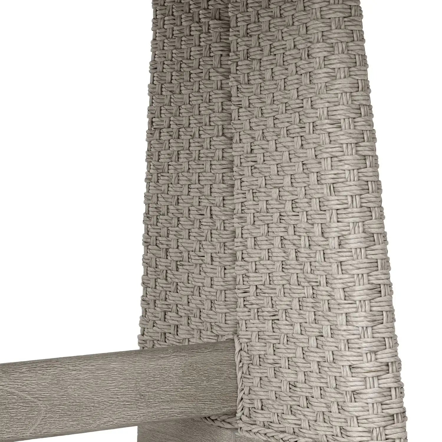 UTTERMOST Harbor Herringbone Indoor-Outdoor Dining Table - Decorative Accents