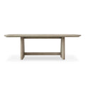UTTERMOST Harbor Herringbone Indoor-Outdoor Dining Table - Decorative Accents