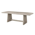 UTTERMOST Harbor Herringbone Indoor-Outdoor Dining Table - Decorative Accents