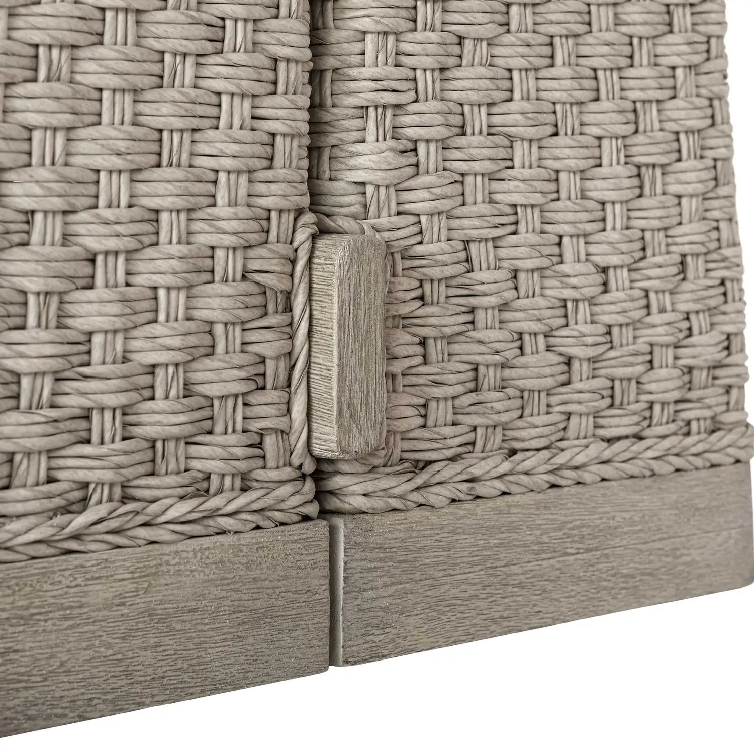 UTTERMOST Harbor Herringbone Indoor-Outdoor Dining Table - Decorative Accents