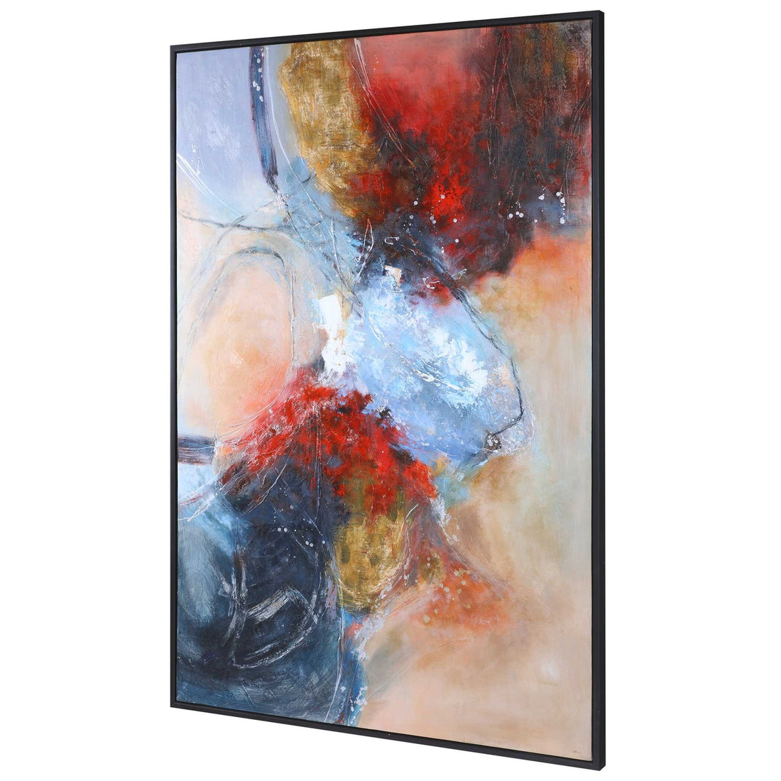 UTTERMOST Summer Sunset Abstract Art - Art