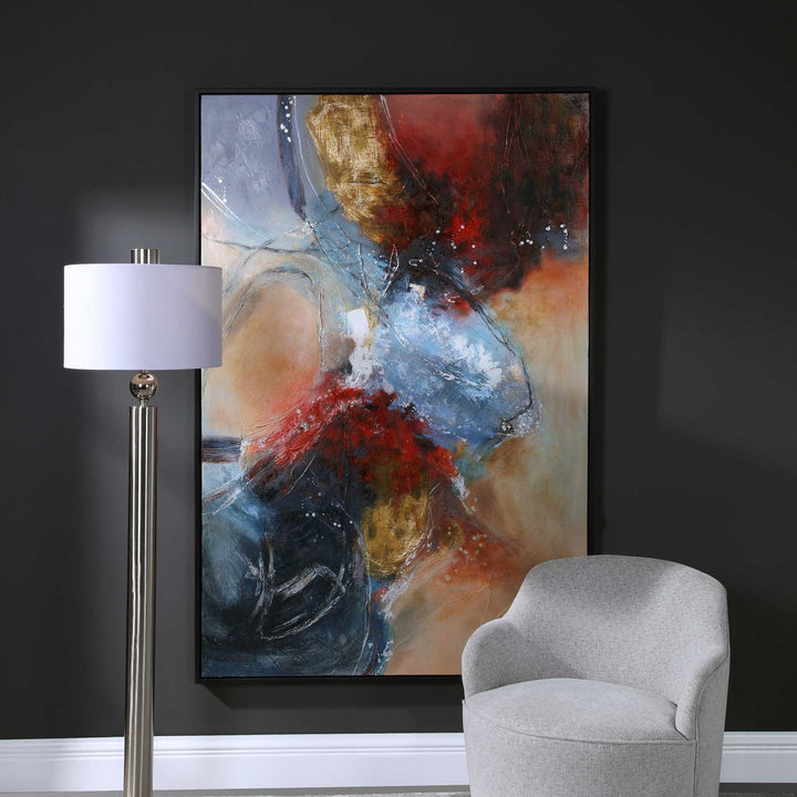 UTTERMOST SUMMER SUNSET ABSTRACT ART - Art