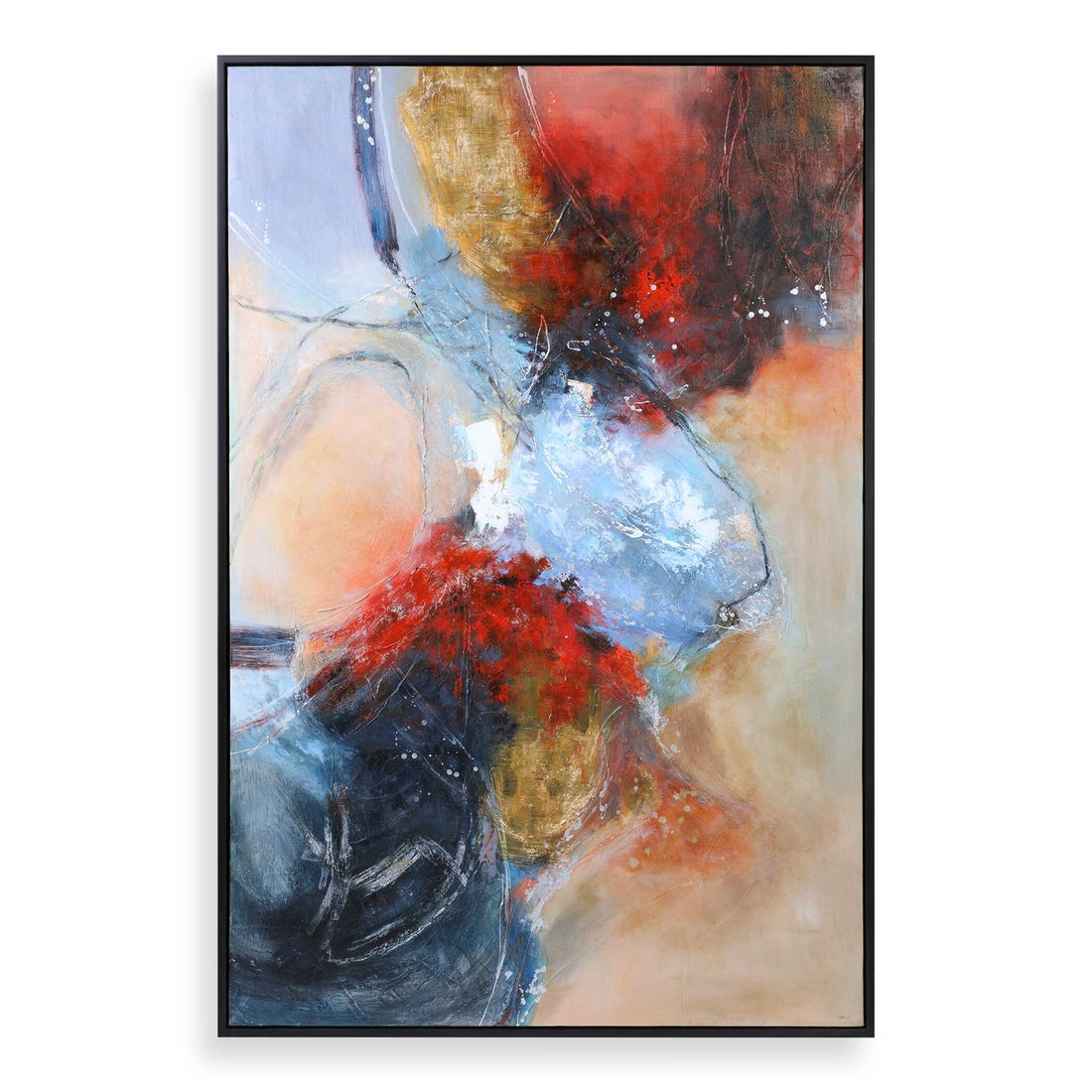 UTTERMOST Summer Sunset Abstract Art - Art
