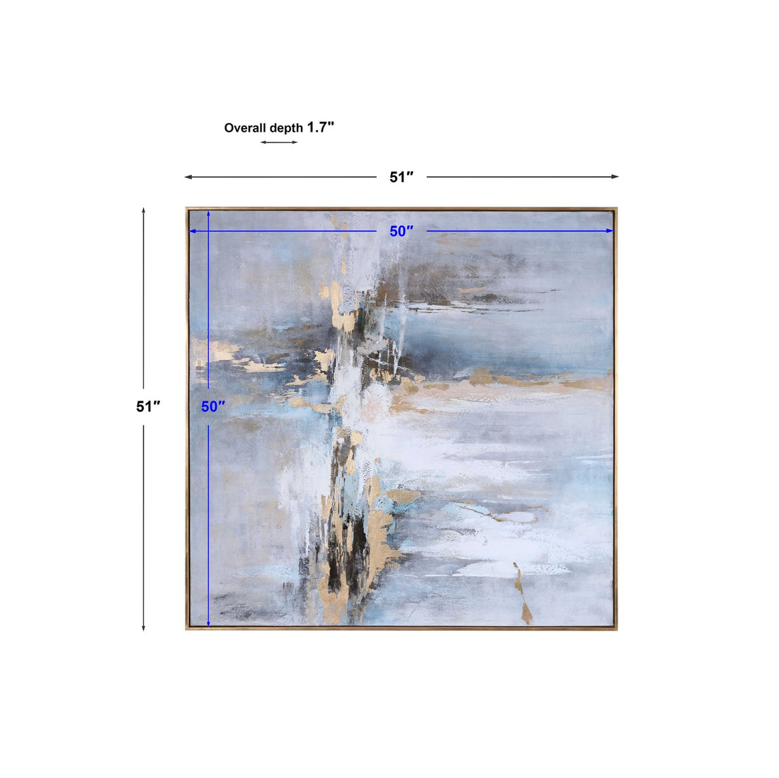 UTTERMOST ROAD LESS TRAVELED ABSTRACT ART - Art