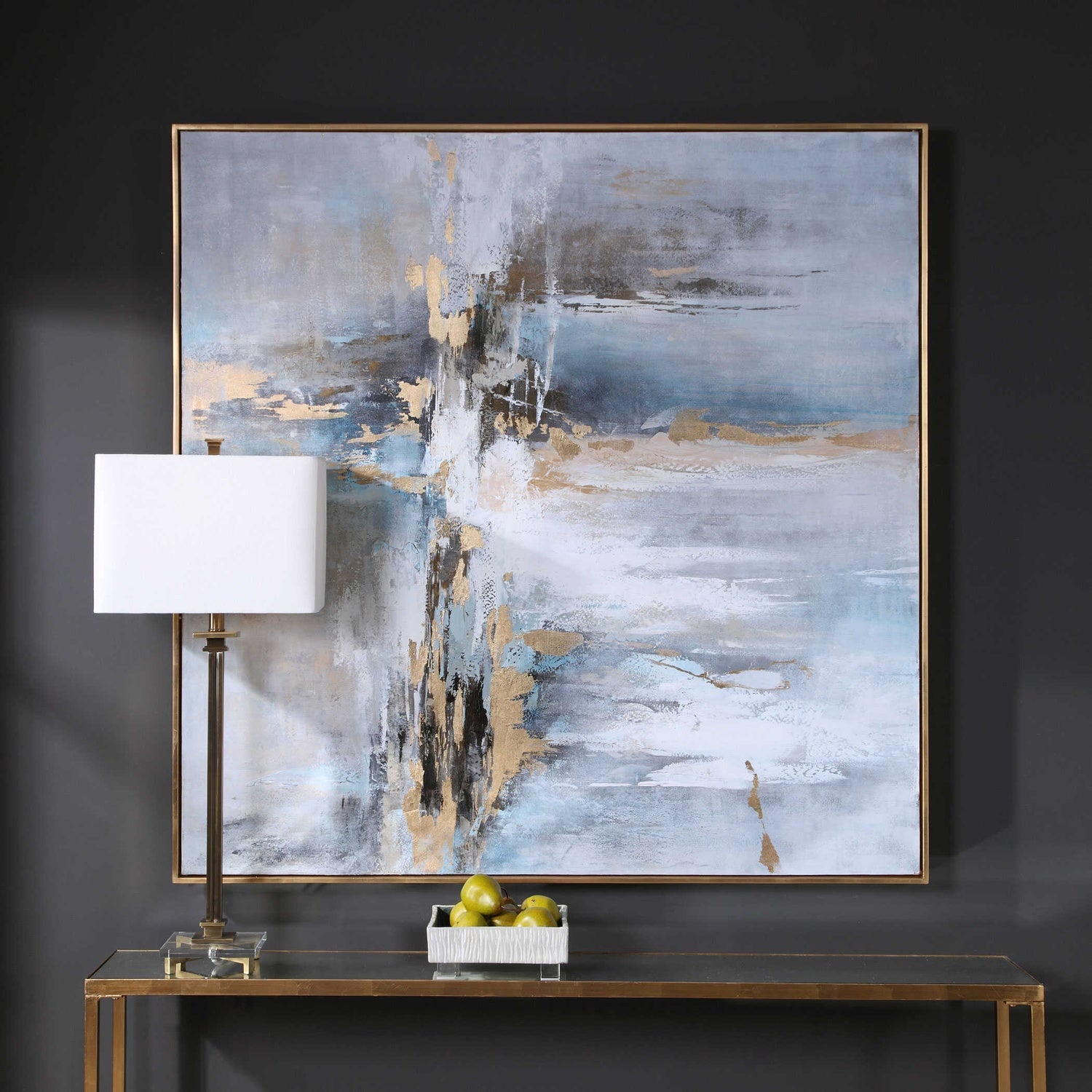 UTTERMOST ROAD LESS TRAVELED ABSTRACT ART - Art