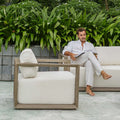 UTTERMOST Remsen Outdoor Lounge Chair - Benches, Ottoman, Stools
