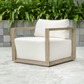 UTTERMOST REMSEN OUTDOOR LOUNGE CHAIR - Benches, Ottoman, Stools