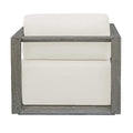 UTTERMOST REMSEN OUTDOOR LOUNGE CHAIR - Benches, Ottoman, Stools