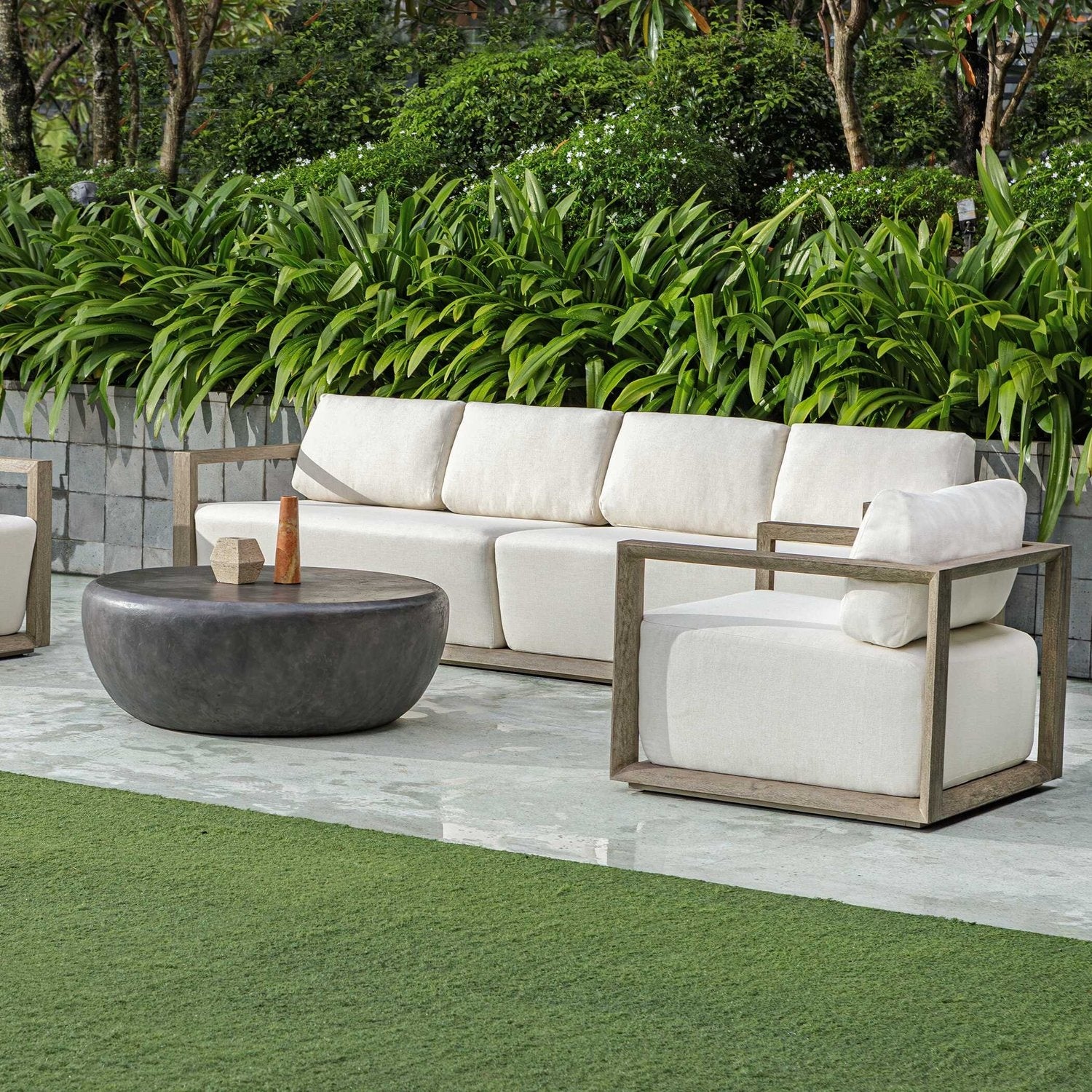 UTTERMOST REMSEN OUTDOOR SOFA - Sofa