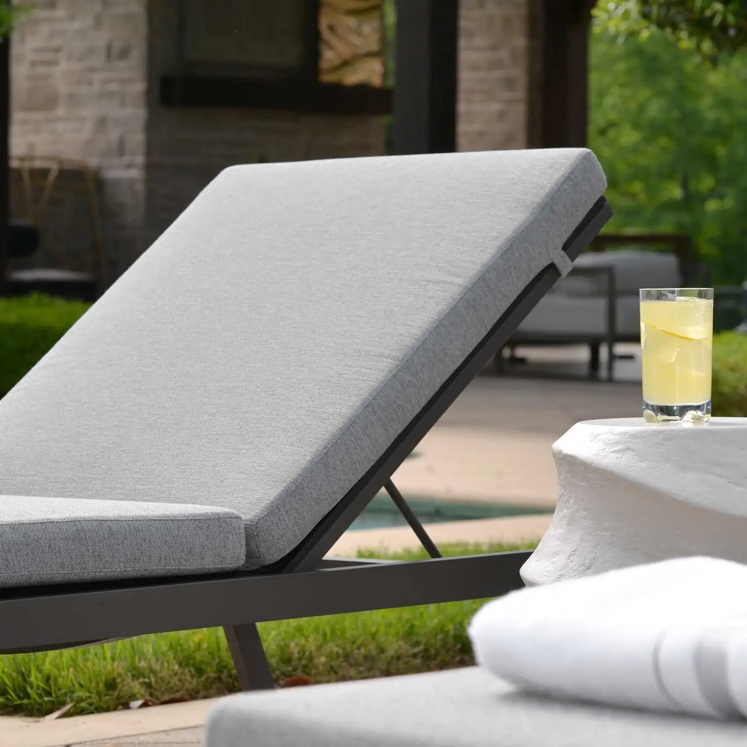 UTTERMOST Bea Outdoor Pool Chaise Cushion - Decorative Accents