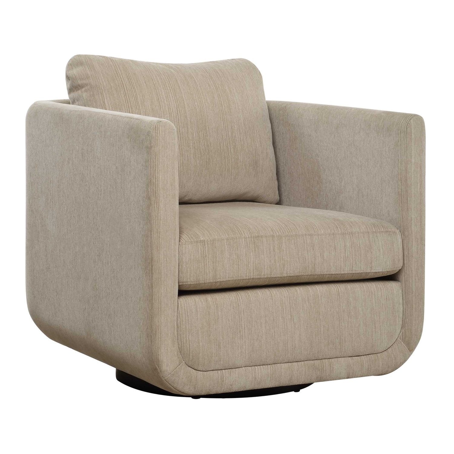 UTTERMOST Abound Porcelain Swivel Chair - Lounge