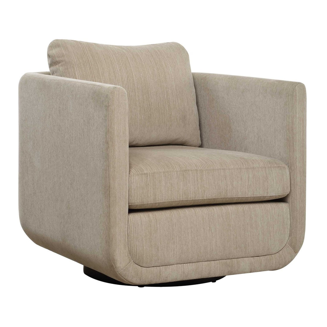 UTTERMOST Abound Porcelain Swivel Chair - Lounge